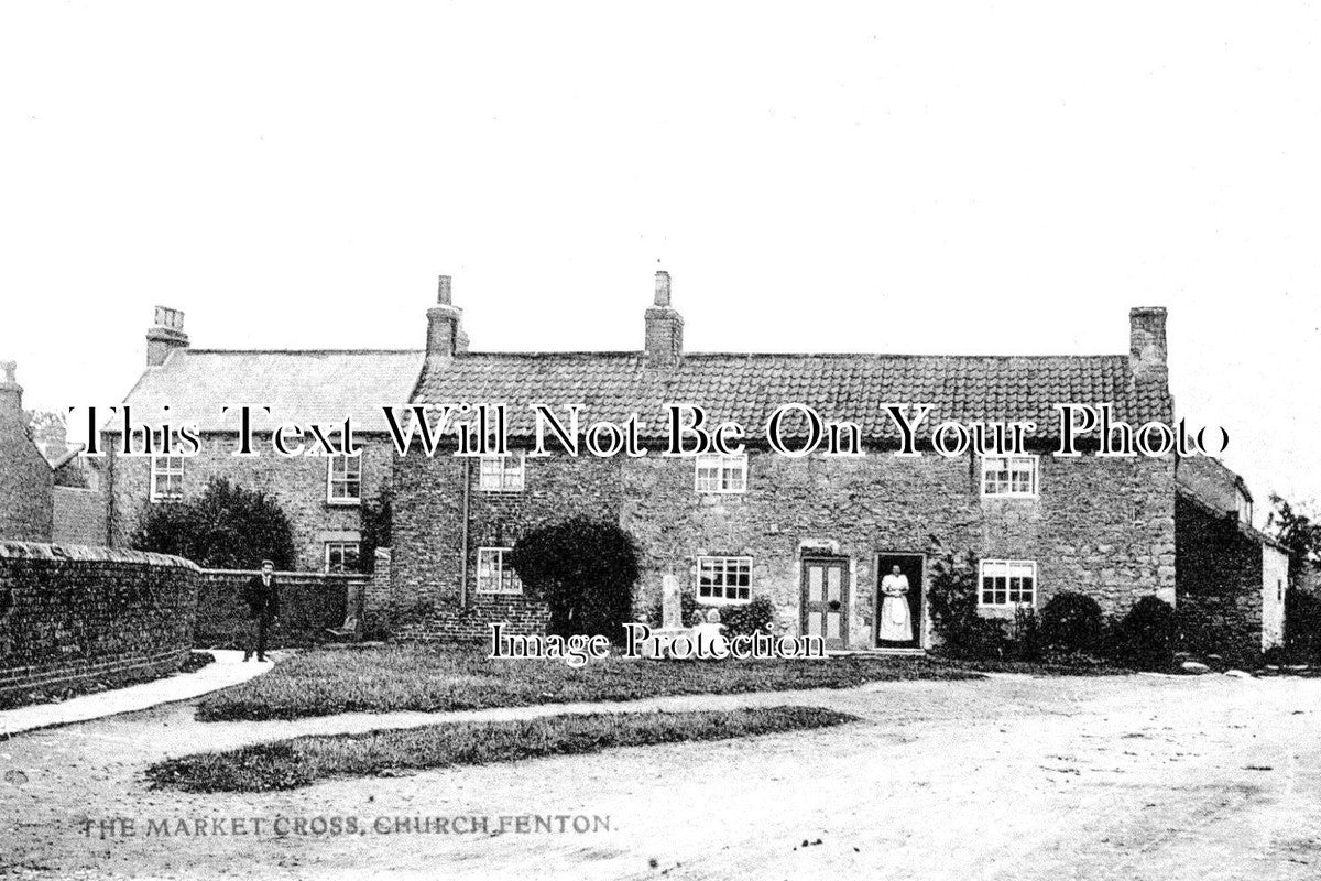 YO 7866 - The Market Cross, Church Fenton, Tadcaster, Yorkshire