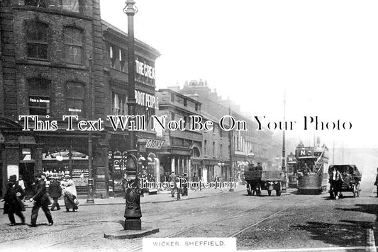 YO 7885 - Wicker, Sheffield, Yorkshire c1915