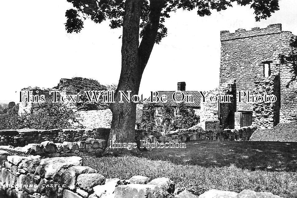 YO 7890 - Pickering Castle, Yorkshire c1956