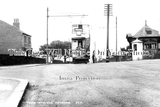 YO 7908 - Tram Terminus, Newsome, Huddersfield, Yorkshire
