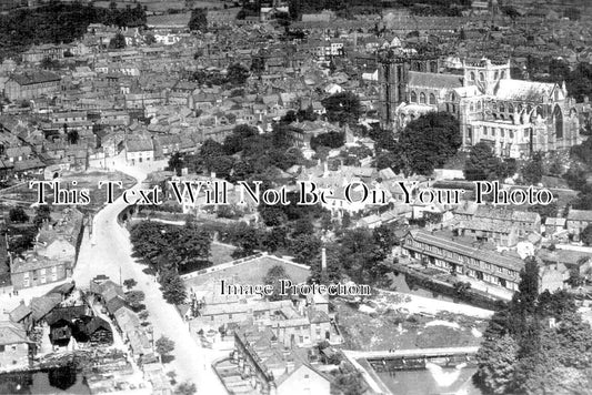 YO 7941 - Ripon From The Air, Yorkshire