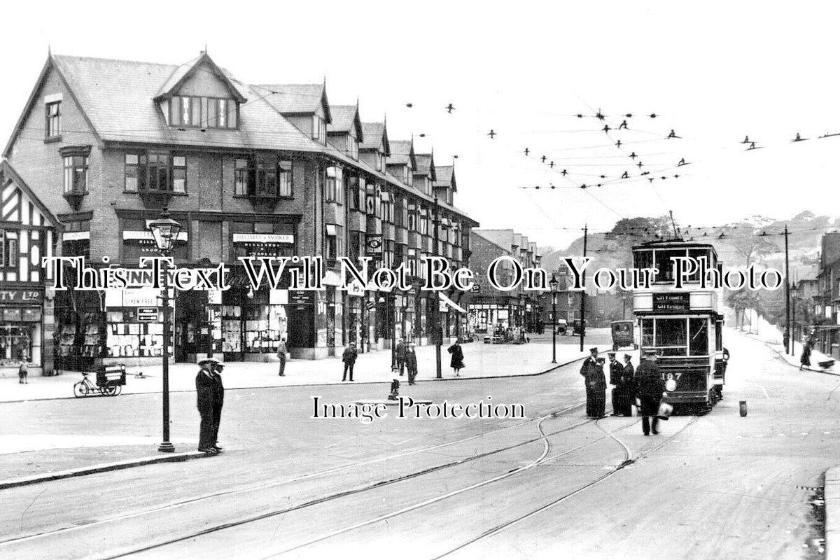 YO 7965 - Firth Park Tram Terminus, Sheffield, Yorkshire