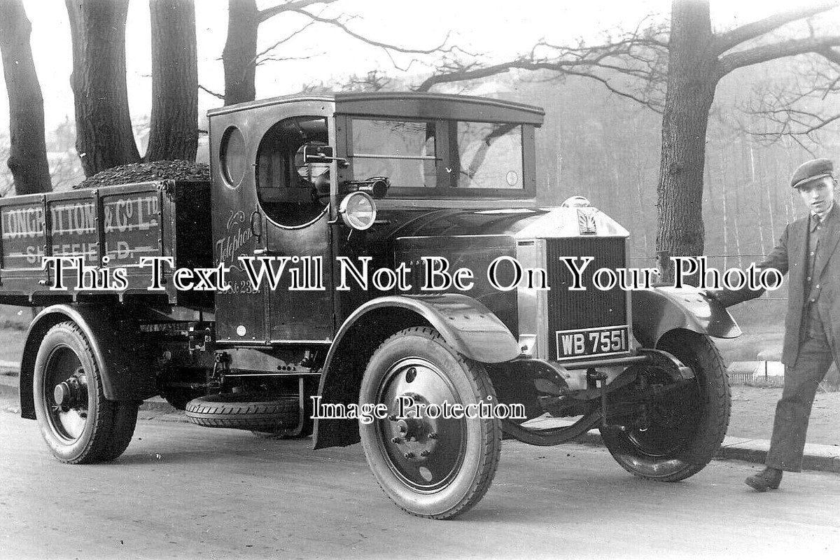 YO 7975 - Longbottom & Co Lorry, Sheffield, Yorkshire c1926