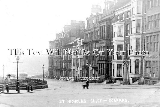 YO 7985 - St Nicholas Cliff, Scarborough, Yorkshire c1907