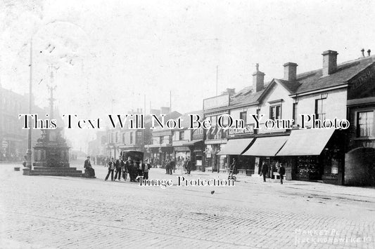 YO 800 - Market Place, Heckmondwike, Yorkshire c1905