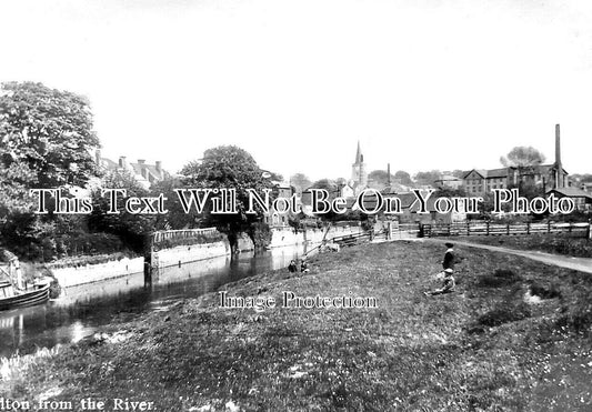 YO 8012 - Malton From The River, Yorkshire c1925