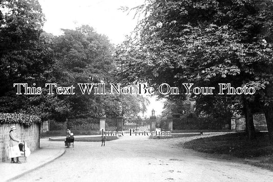 YO 8045 - Approach To Hall, Aston, Sheffield, Yorkshire c1916