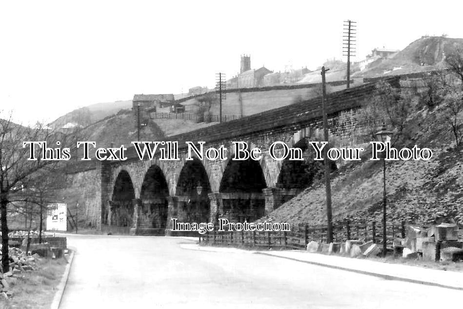 YO 8113 - Cross Stone From Lobmill, Viaduct, Todmorden, Yorkshire