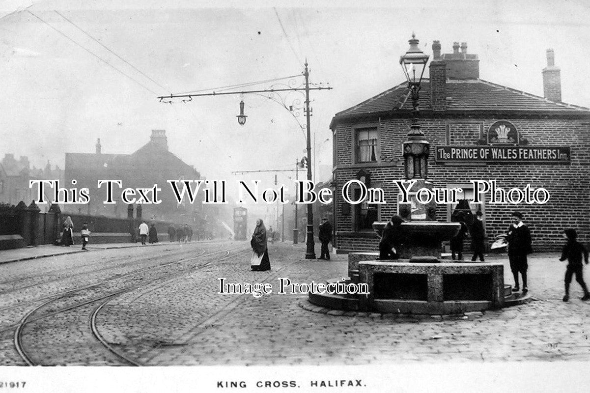 YO 812 - Kings Cross, Halifax, Yorkshire c1915