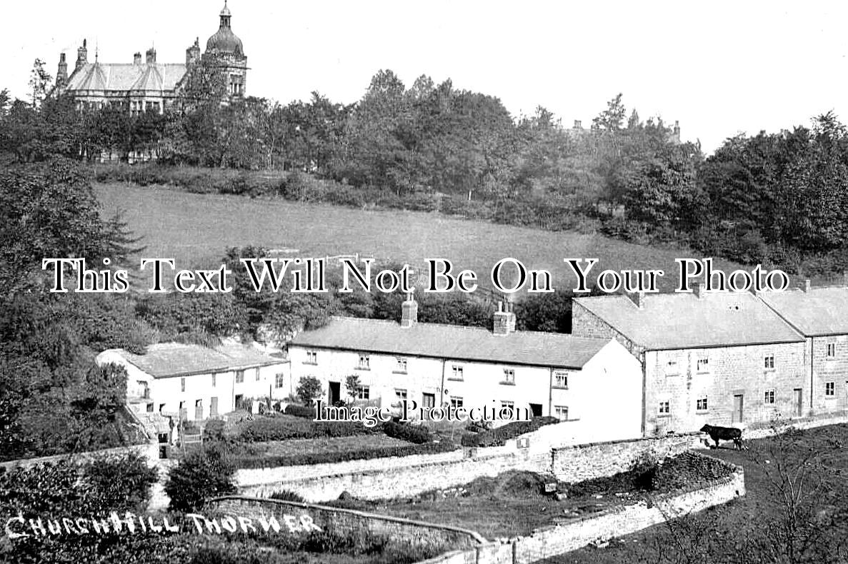 YO 8120 - Church Hill, Thorner Near Leeds, Yorkshire c1904