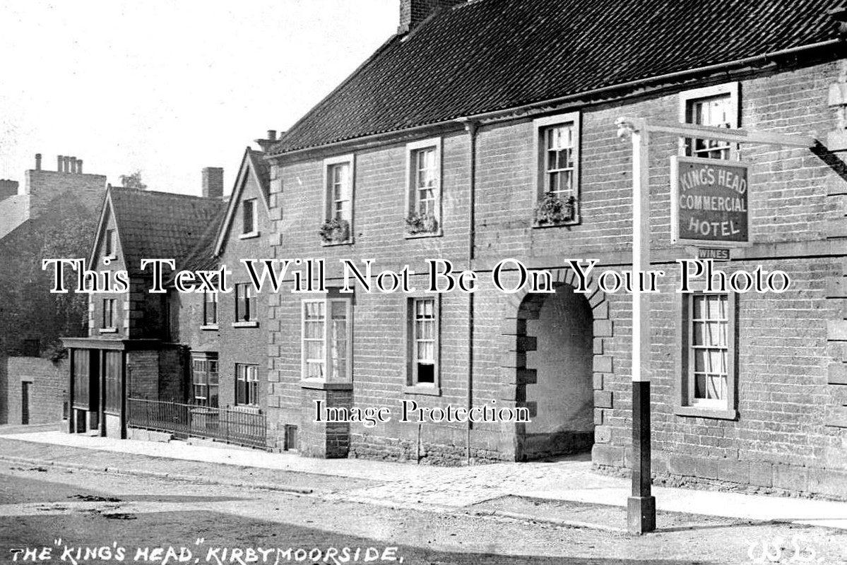 YO 8127 - The Kings Head Pub & Hotel, Kirbymoorside, Yorkshire