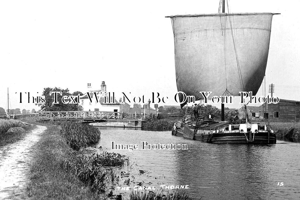 YO 8150 - The Canal, Stainforth & Keadby, Thorne, Yorkshire c1925