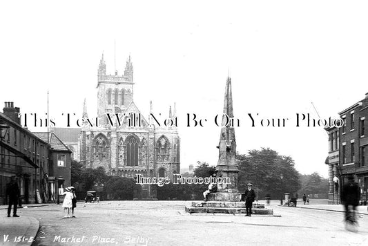 YO 8153 - Market Place, Selby, Yorkshire