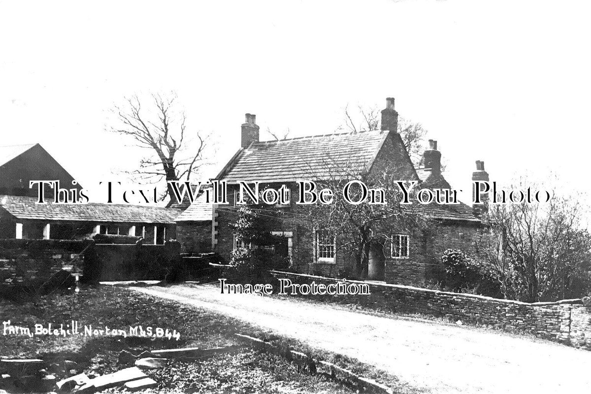 YO 8156 - Farm, Bolehill, Norton, Sheffield, Yorkshire c1907