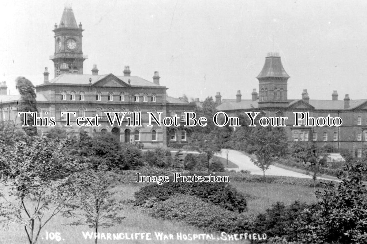 YO 817 - Wharncliffe War Hospital, Sheffield, Yorkshire