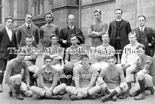 YO 8171 - STC Football Team, Sheffield, Yorkshire 1913-14