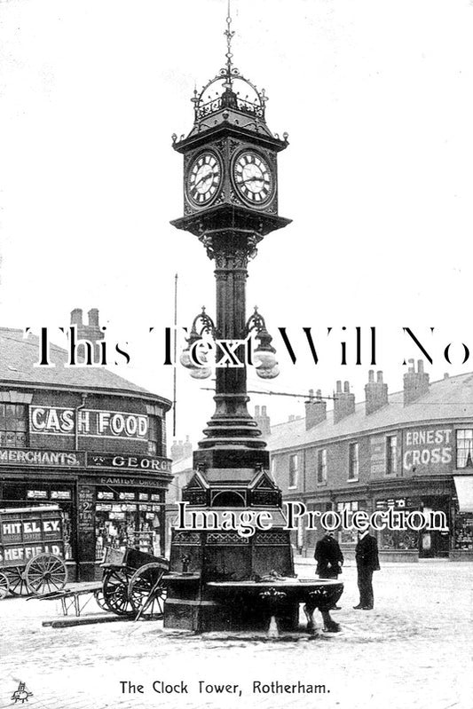 YO 8180 - The Clock Tower, Rotherham, Yorkshire