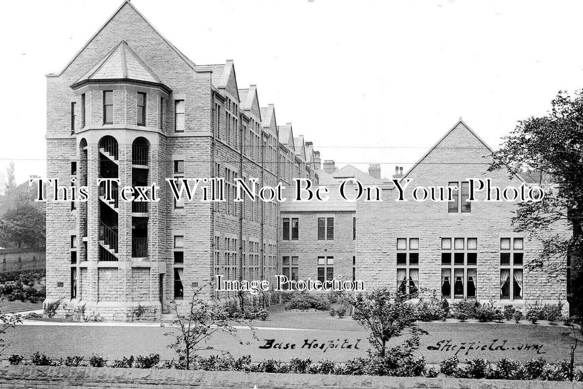YO 8202 - Base Hospital, Sheffield, Yorkshire