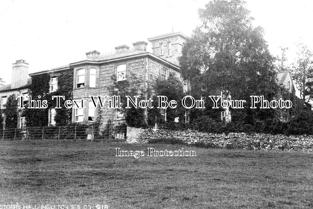 YO 8204 - Storrs Hall, Ingleton, Yorkshire – JB Archive