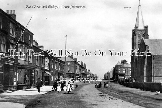 YO 822 - Queen Street, Withernsea, Yorkshire c1917