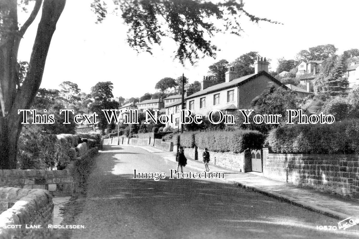 YO 8236 - Scott Lane, Riddlesden, Keighley, Yorkshire