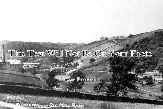 YO 8238 - Netherton From Old Moll Road, Huddersfield, Yorkshire c1924