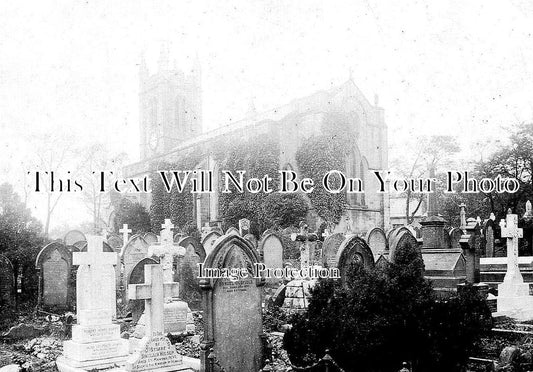 YO 8243 - Fulwood Church & Cemetery, Sheffield, Yorkshire