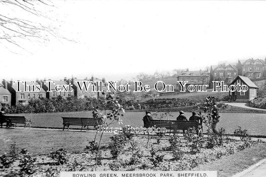 YO 8280 - Bowling Green, Meersbrook Park, Sheffield, Yorkshire