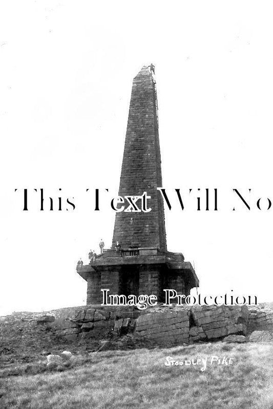 YO 8291 - Stoodley Pike Near Todmorden, Yorkshire c1904