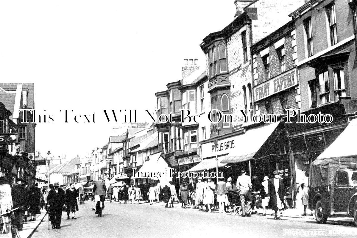 YO 8312 - High Street, Redcar, Yorkshire c1954