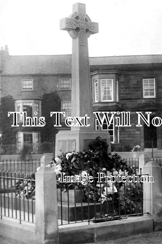 YO 8322 - Stokesley War Memorial, Yorkshire