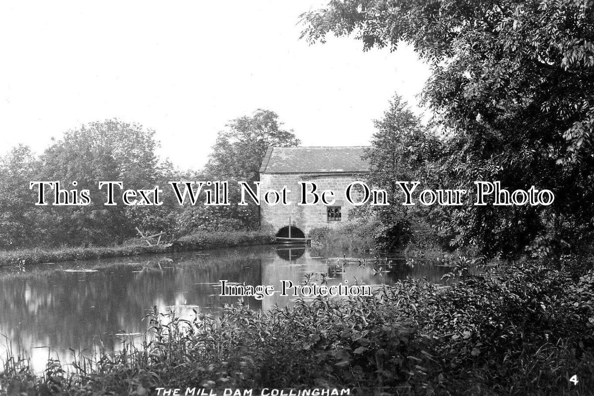 YO 8338 - The Mill Dam, Collingham, Yorkshire