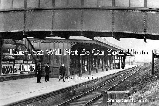 YO 835 - South Bank Railway Station, Redcar, Middlesborough, Yorkshire