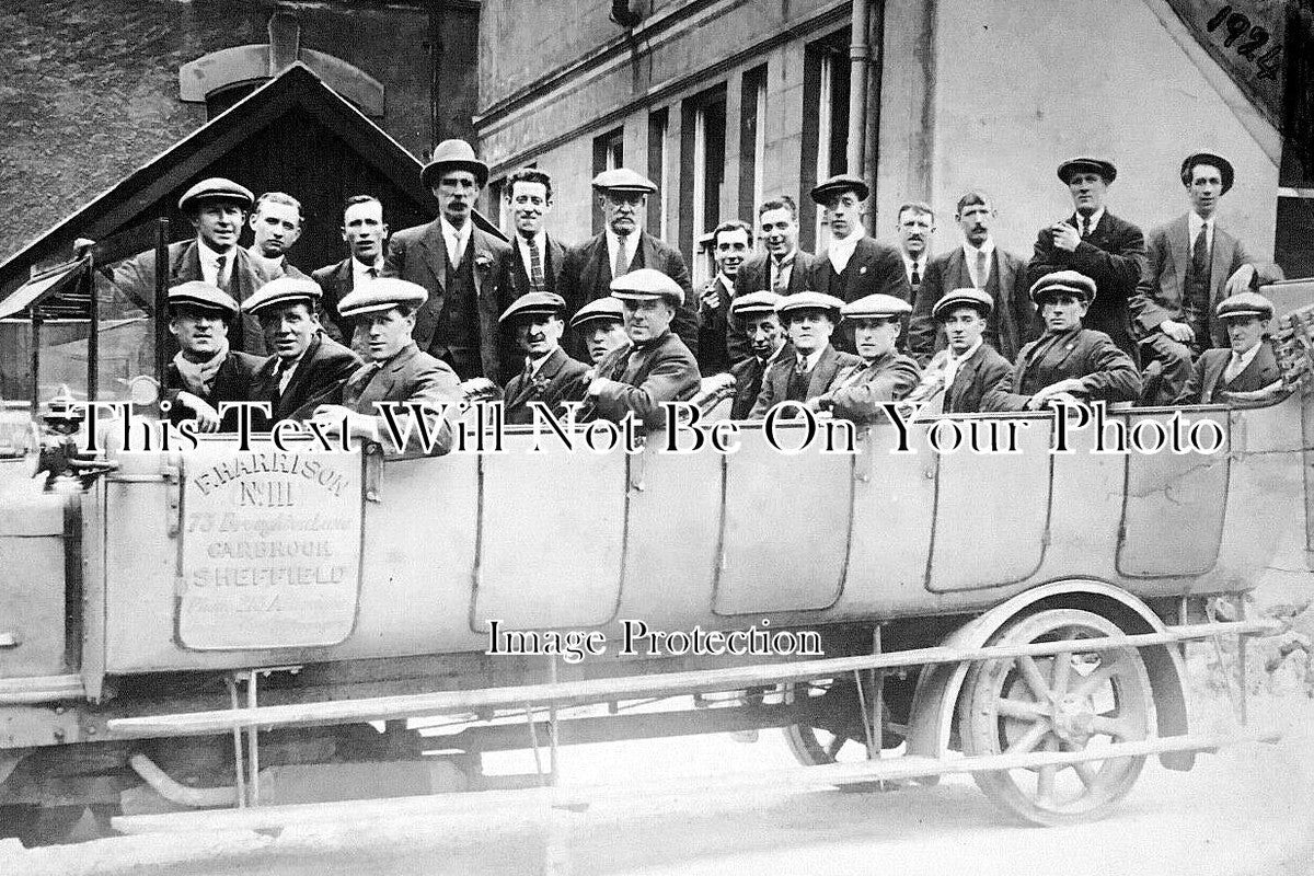 YO 8366 - Charabanc, Carbrook, Sheffield, Yorkshire