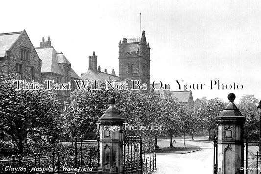 YO 8374 - Clayton Hospital, Wakefield, Yorkshire