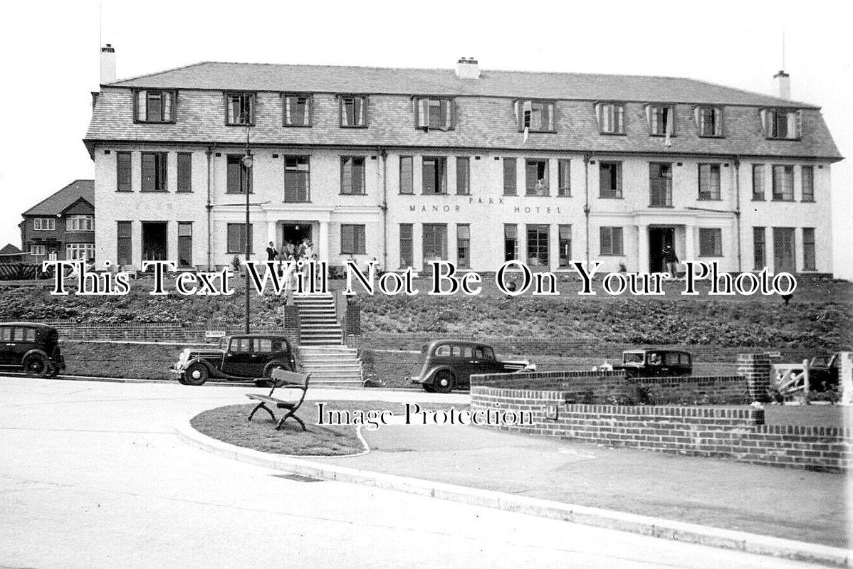 YO 8378 - Park Manor Hotel, Scarborough, Yorkshire c1938