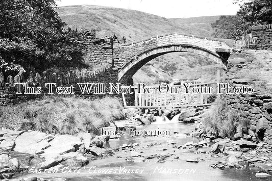 YO 8403 - Easter Gate, Clowes Valley, Marsden, Huddersfield, Yorkshire c1921