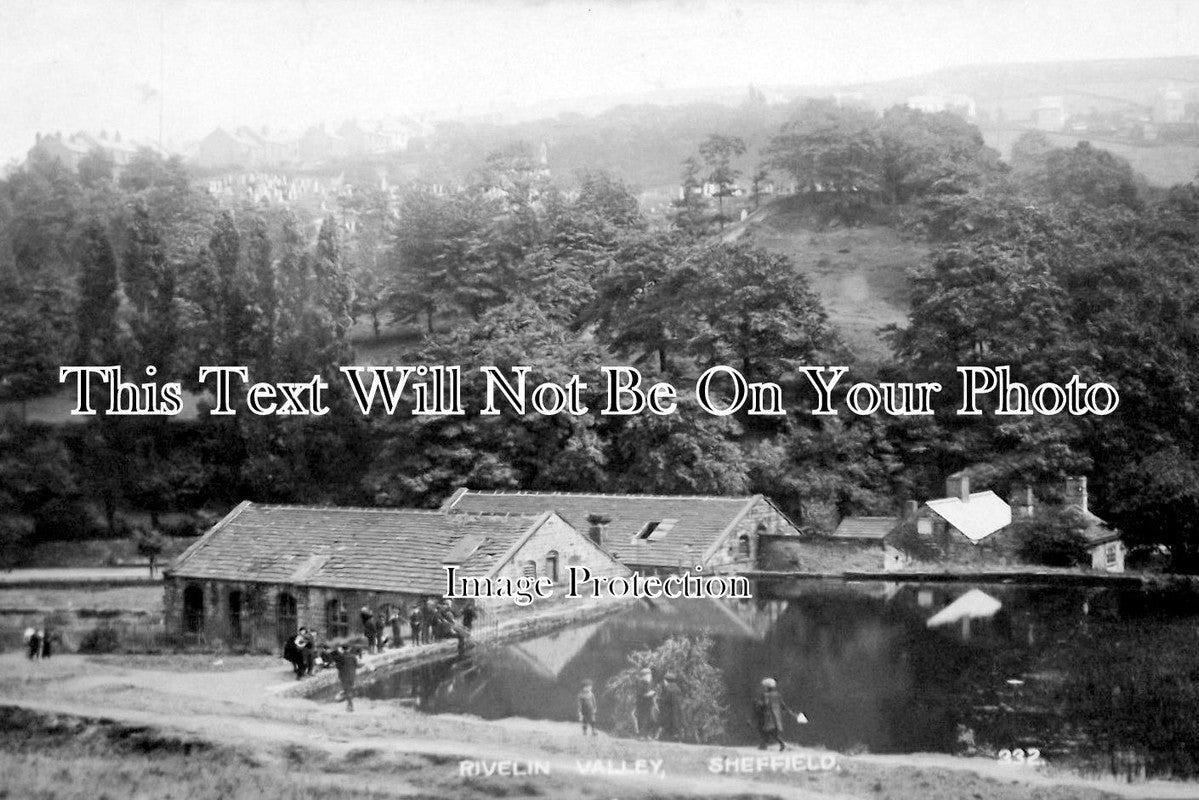 YO 844 - Rivelin Valley, Sheffield, Yorkshire c1916