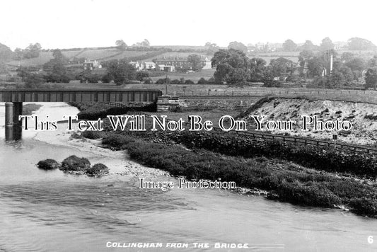 YO 8456 - Collingham From The Bridge, Yorkshire