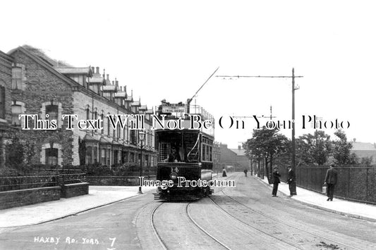 YO 8479 - Tram On Haxby Road, York, Yorkshire