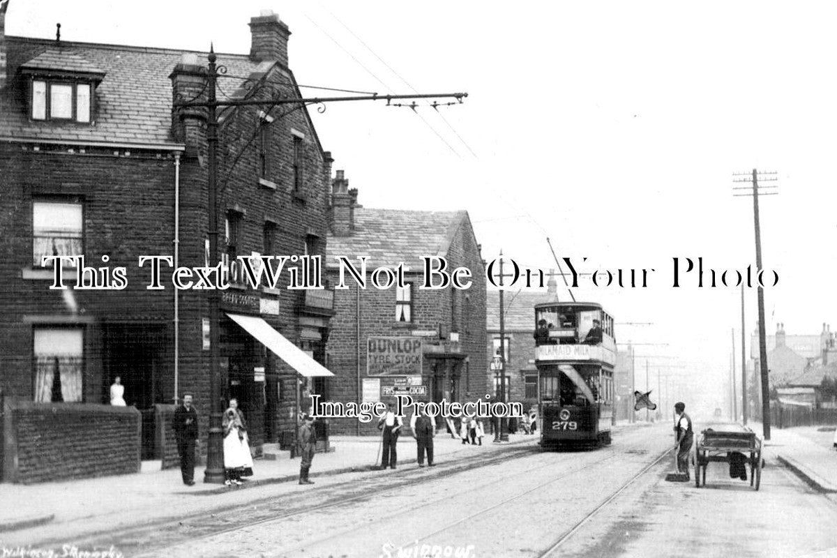YO 8482 - Tram, Swinnow, Leeds, Yorkshire c1907