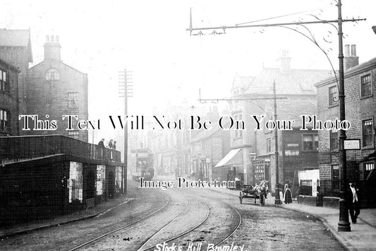 YO 8484 - Stocks Hill, Bramley, Leeds, Yorkshire c1906