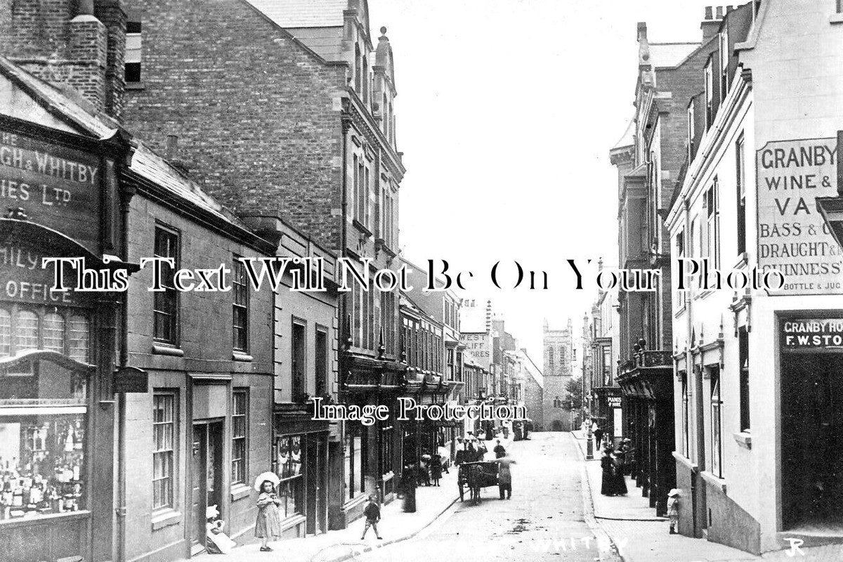 YO 8506 - Skinner Street, Whitby, Yorkshire c1906