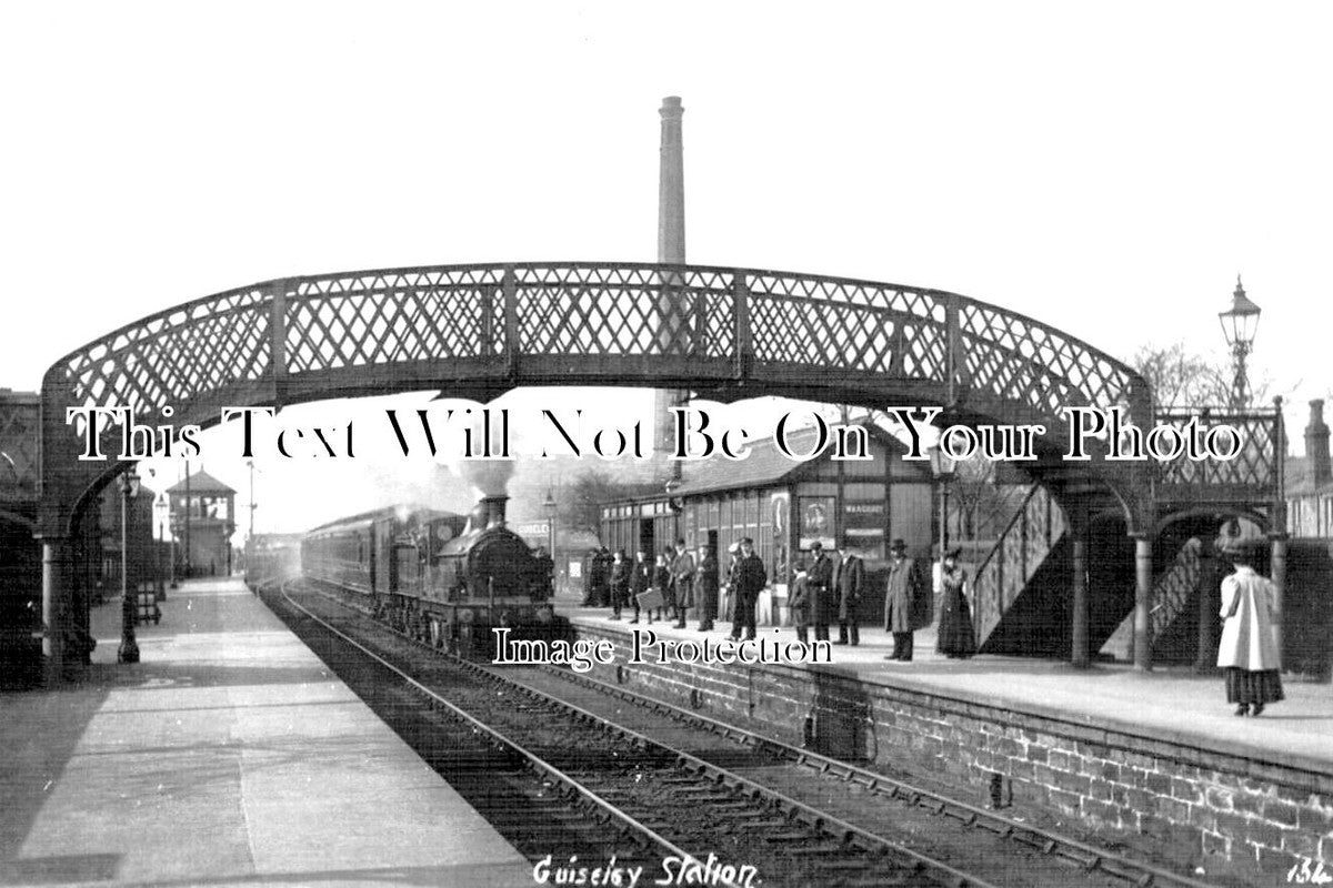 YO 8538 - Guiseley Railway Station, Yorkshire