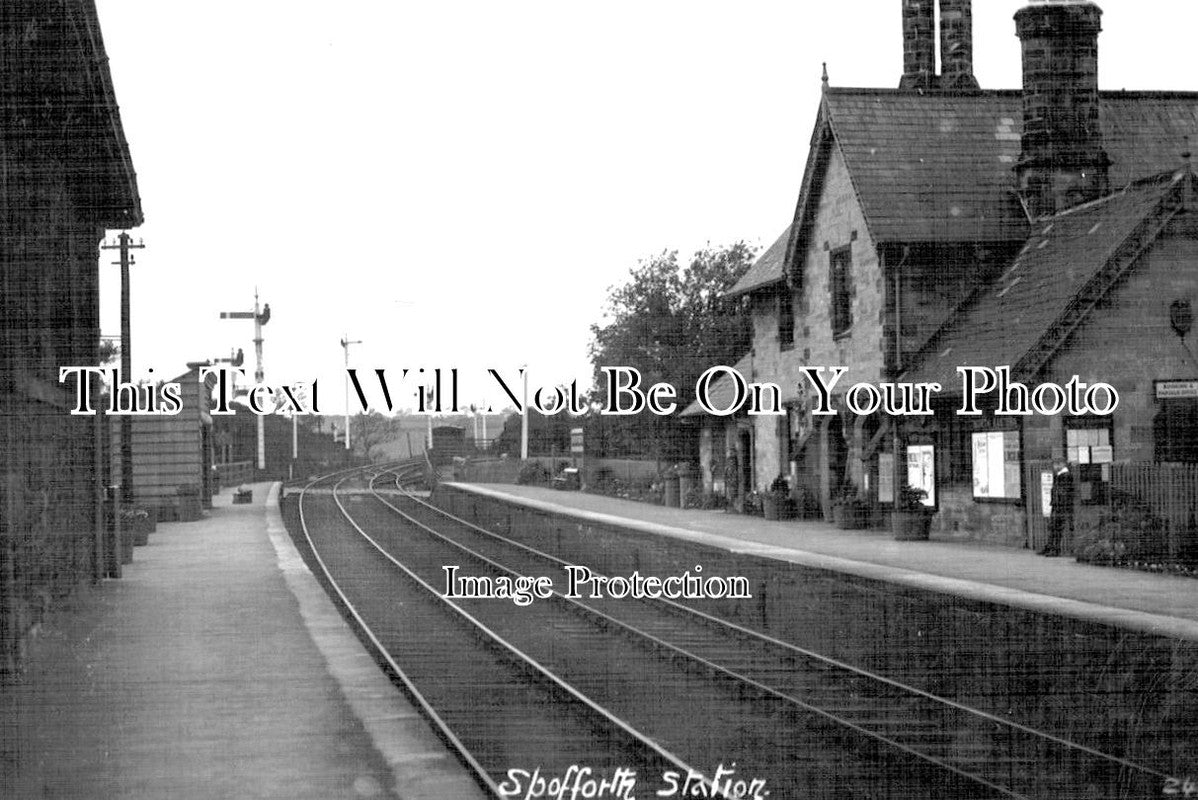 YO 8539 - Spofforth Railway Station, Yorkshire