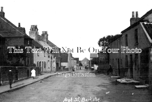 YO 8593 - High Street, Barkston, Yorkshire c1910