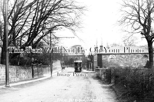 YO 8605 - Tram Terminus, Sandal, Wakefield, Yorkshire