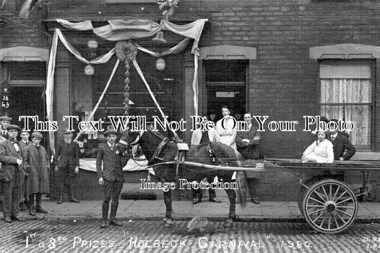 YO 8687 - 1st & 3rd Prizes, Holbeck Carnival, Yorkshire 1920