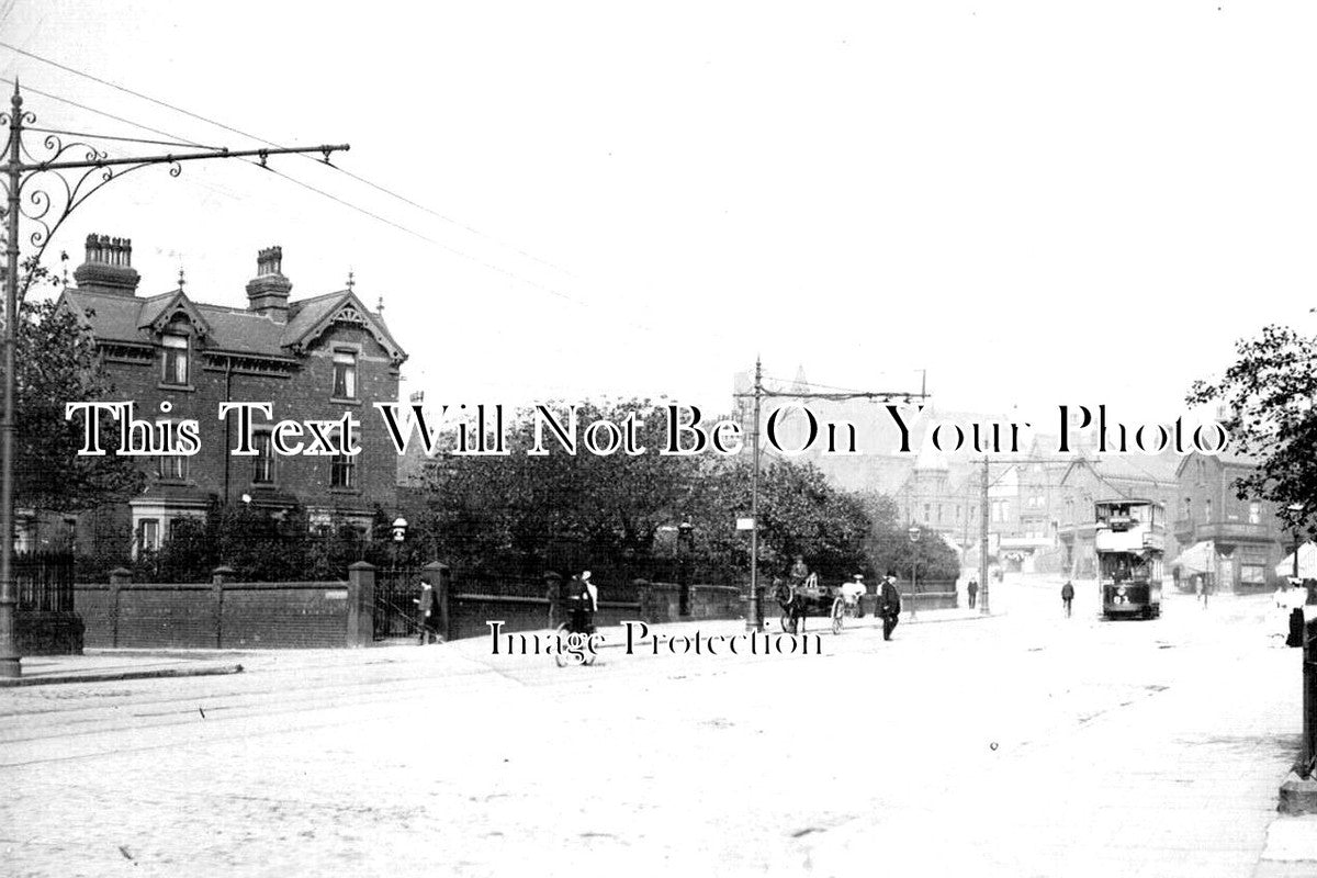 YO 8692 - Roundhay Road, Leeds, Yorkshire c1906