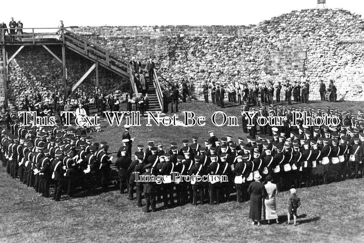 YO 8695 - St Johns Ambulance Brigade, Scarborough Castle, Yorkshire